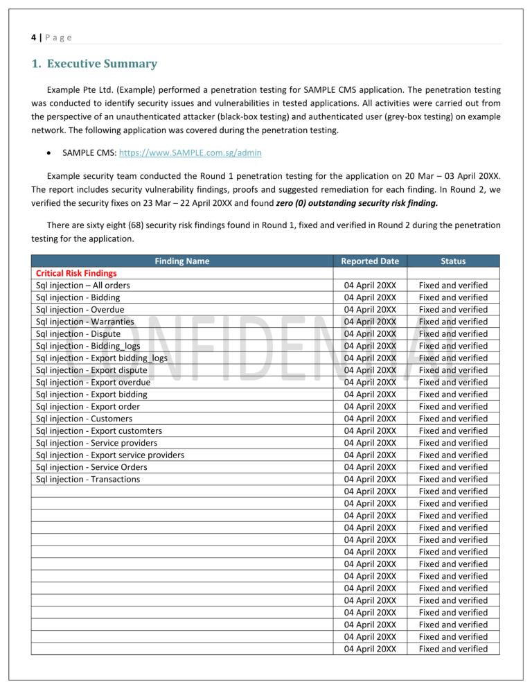 Sample CMS Application - Penetration Testing Report v1.0 - Partial4